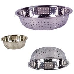 Stainless Steel Wash Basin Sink Strainers SS Sieves